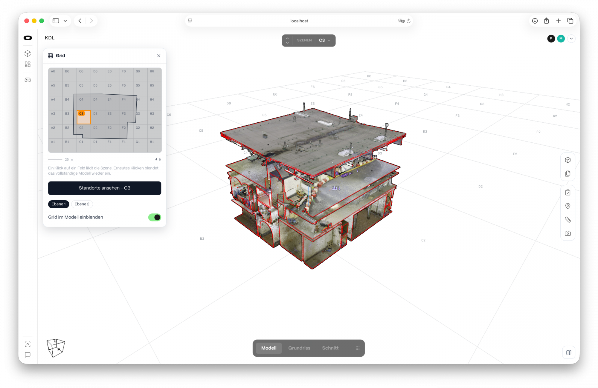 Intuitive navigation in 3D space